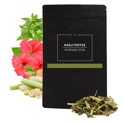 Kräutertee  Morning Star | lose | ohne künstliche Aromen und Geschmacksverstärker | in verschiedenen Größen