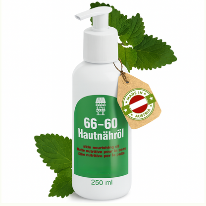 66-60 Hautnähröl'  die sanfte Pflegeemulsion mit Vitamin E