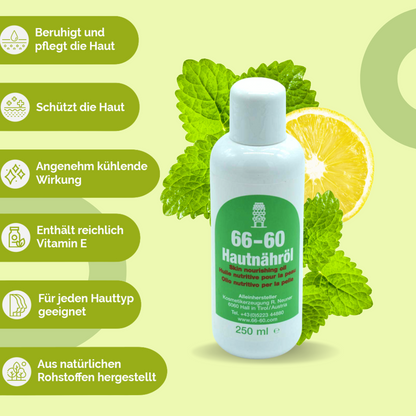 66-60 Hautnähröl'  die sanfte Pflegeemulsion mit Vitamin E