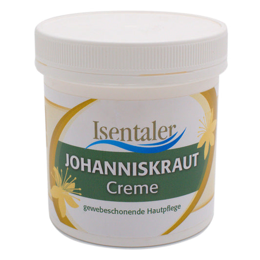 Johanniskraut-Creme mit wertvollen Kamillen-Öl