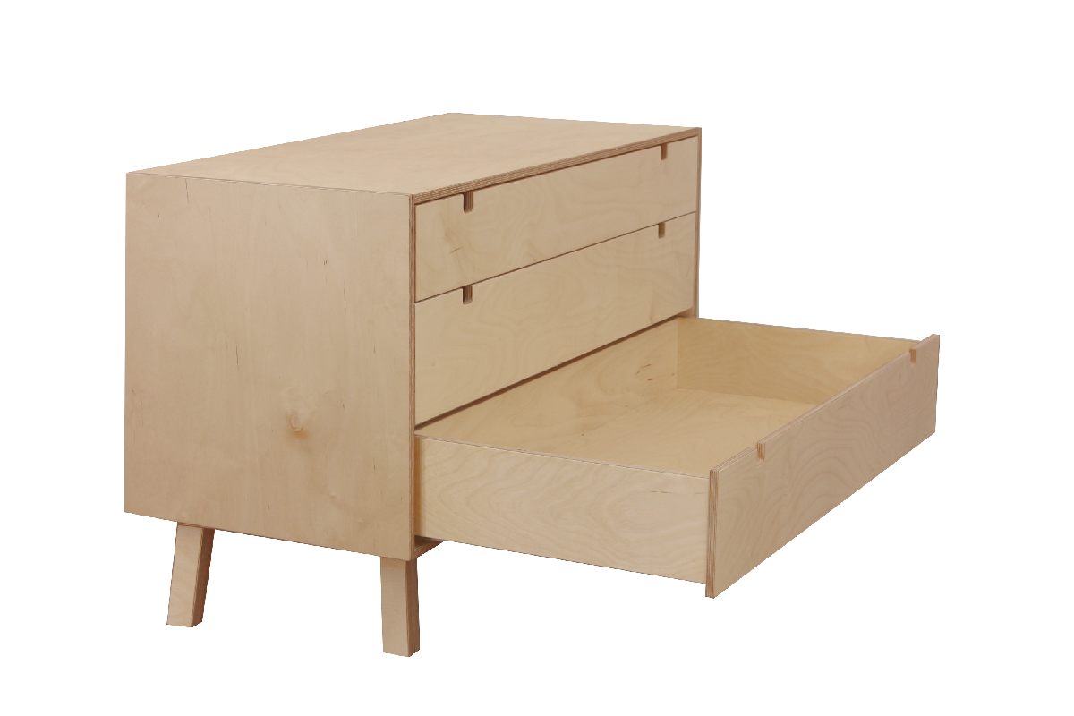 Design mit System - Kommode 'Philip' | verschiedene Größen | Birkenholz | Echtes Handwerk | Made in Austria