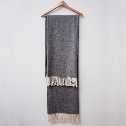 Wolldecke 'Kaminfeuer' | 100 % Merinowolle | 130 x 180 cm | 250g/m² | verschiedene Farben | Made in Germany