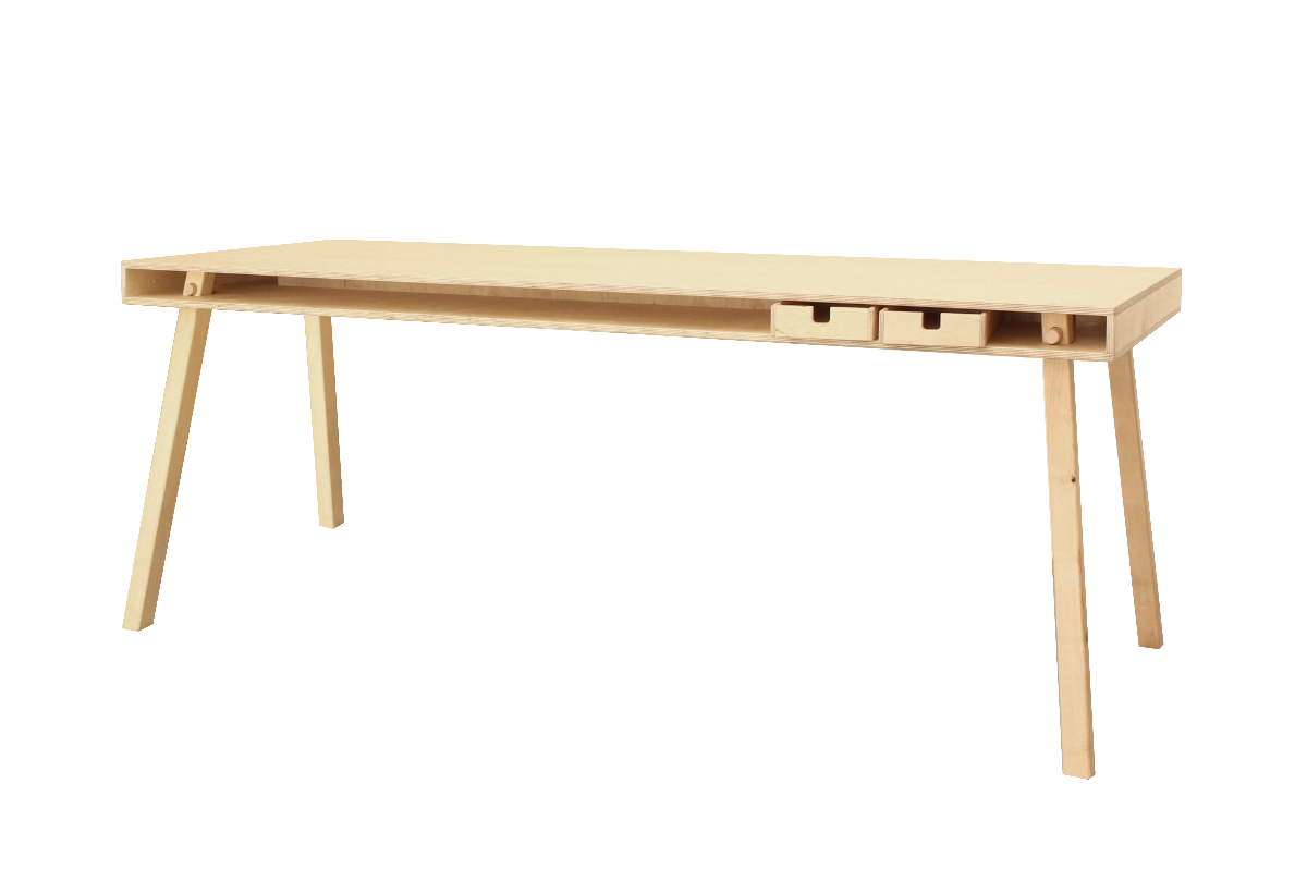 Design mit System - Tisch 'Noah' | verschiedene Größen | Birkenholz | Echtes Handwerk | Made in Austria