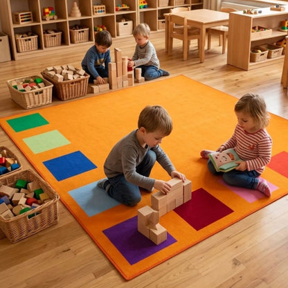 Spielteppich / Kinderteppich Squarolino