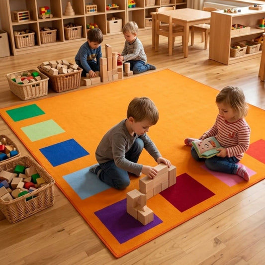 Spielteppich / Kinderteppich Squarolino